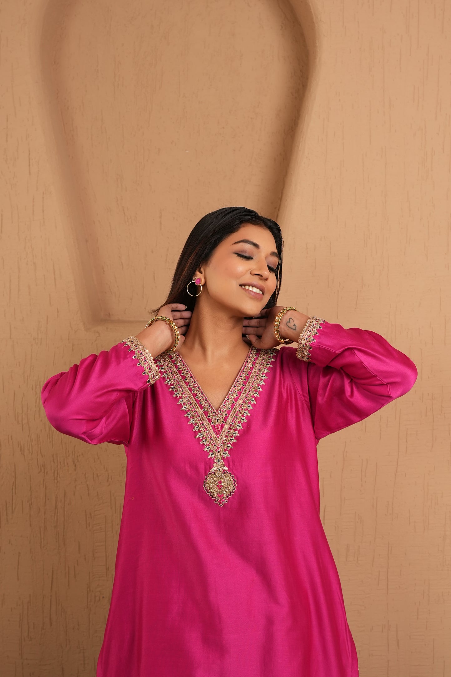 The Royal Amethyst Kurta Set