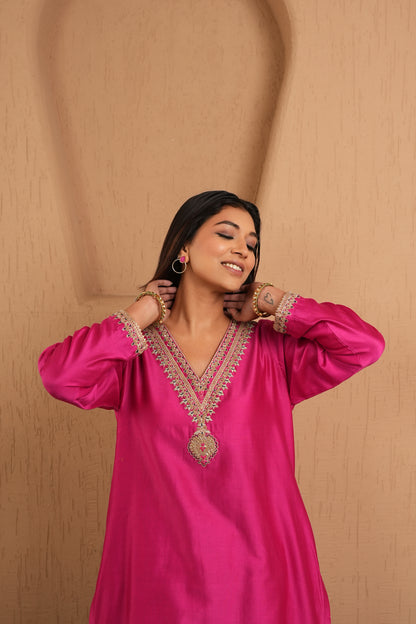 The Royal Amethyst Kurta Set
