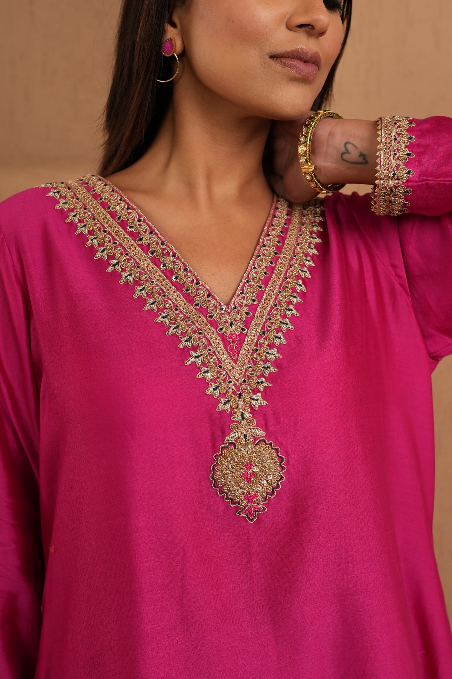 The Royal Amethyst Kurta Set